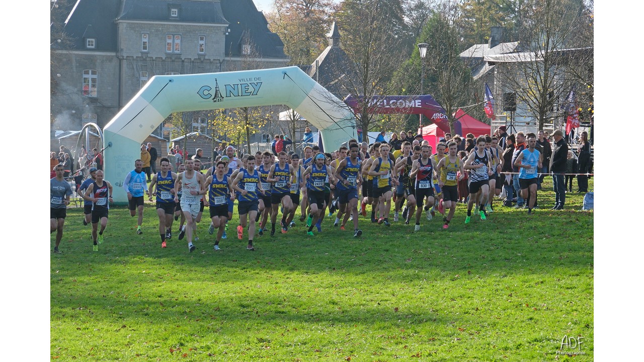 Les Provinciaux de cross à Ciney 175 Archers et 24 titres